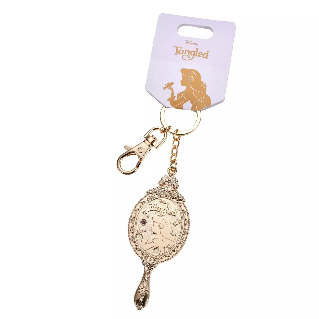 Rapunzel & Pascal Keychain Mirror