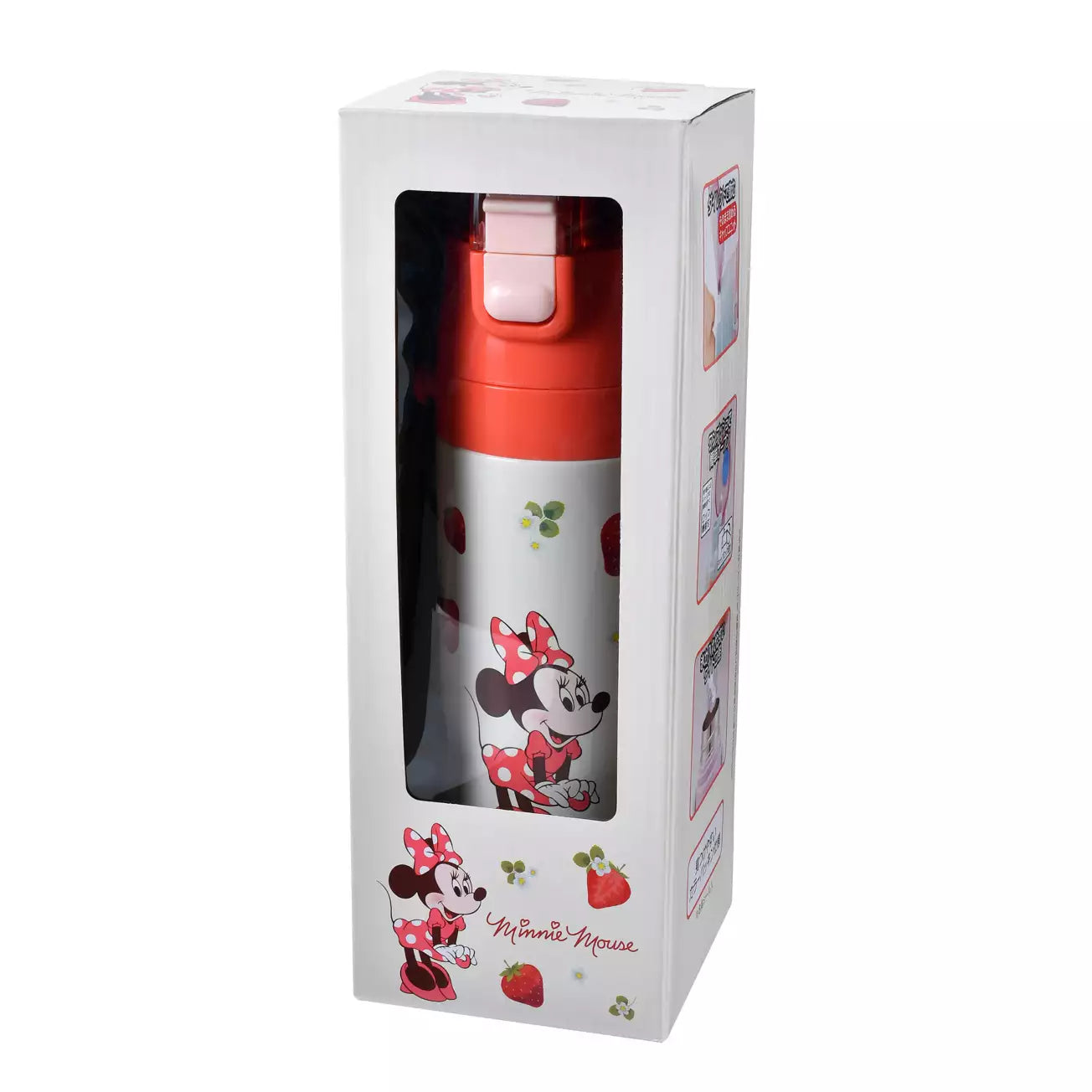 Minnie Mouse Strawberry Stainless Steel Bottle