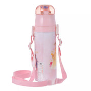 Disney Princess Water Bottle Stainless Steel with Strap