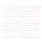 Chibi Maruko-Chan Horizontal Ruling Tomoe River 50 Sheets - Pink