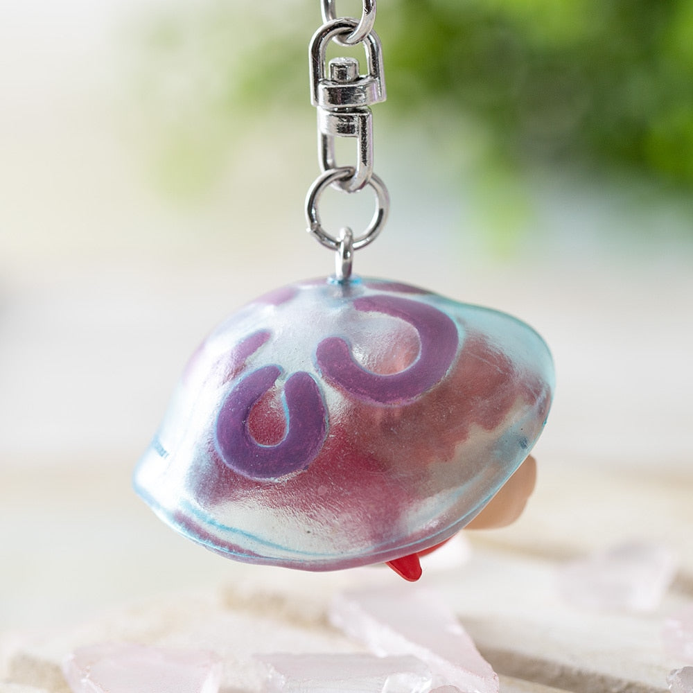 Ponyo on the cliff Keychain - Jellyfish Ponyo