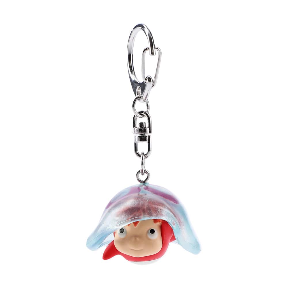 Ponyo on the cliff Keychain - Jellyfish Ponyo
