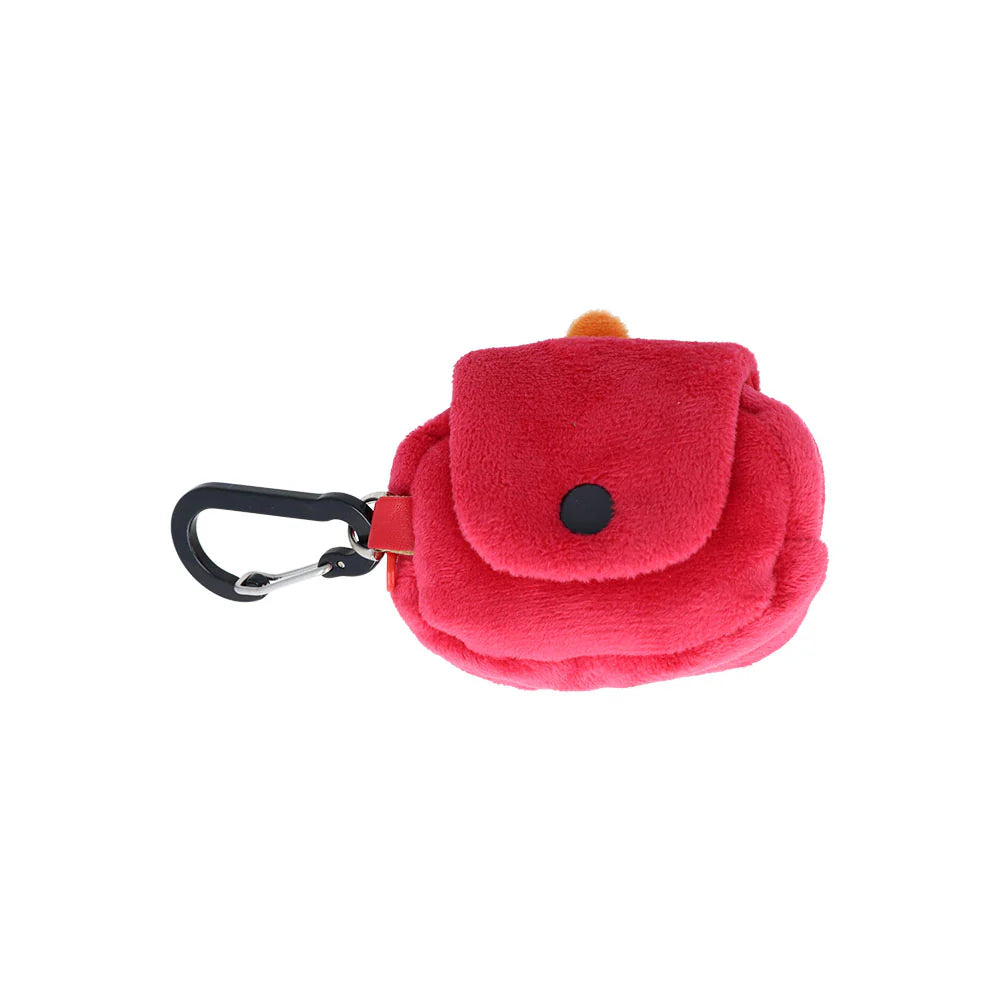 Moomin Fluffy mini pouch with carabiner - Little My
