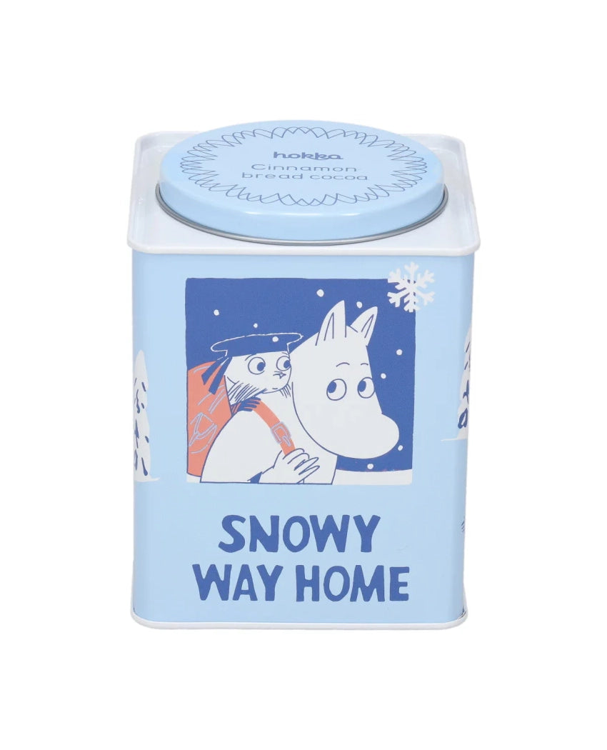 Moomin Cinnamon Bread Cocoa Can - SNOWY WAY HOME