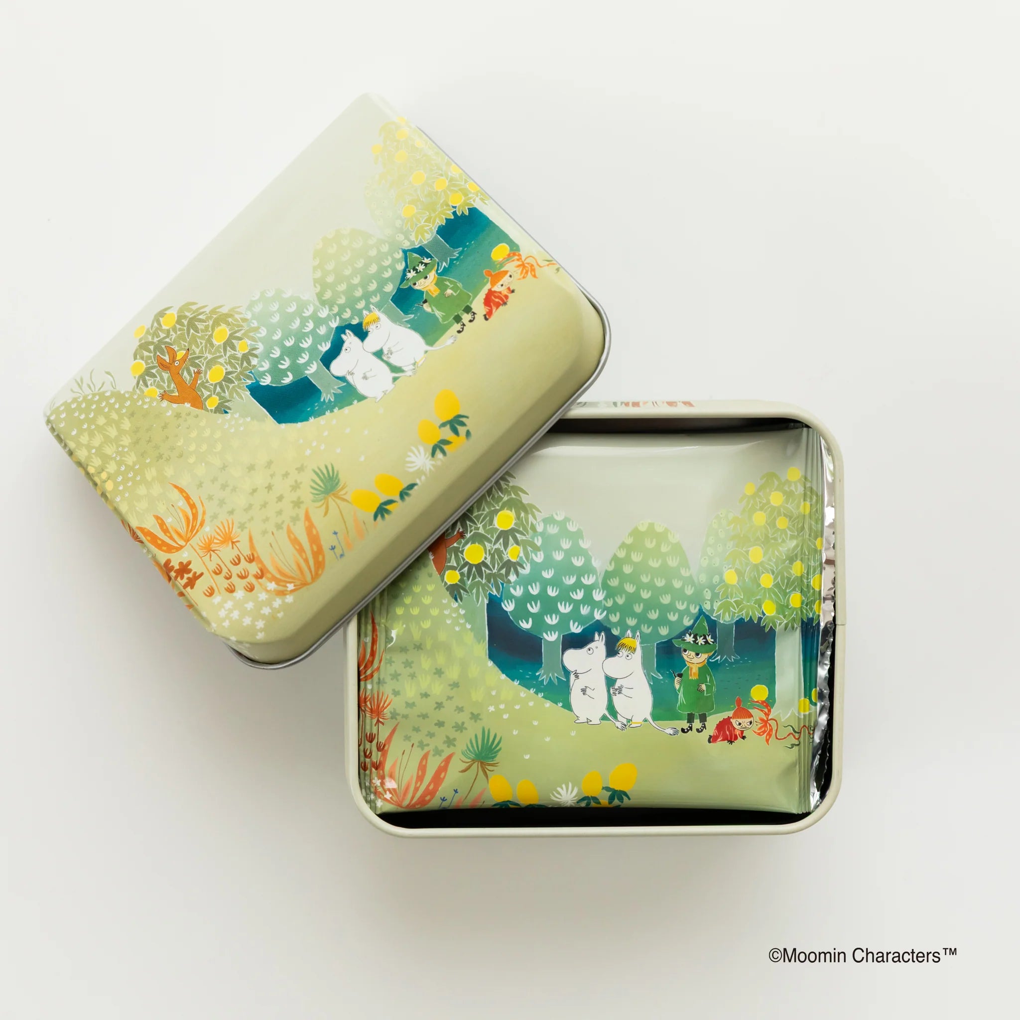 Moomin Matcha Cream Gaufrette Biscuit