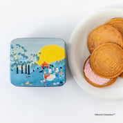 Moomin Strawberry Cream Gaufrette Biscuit