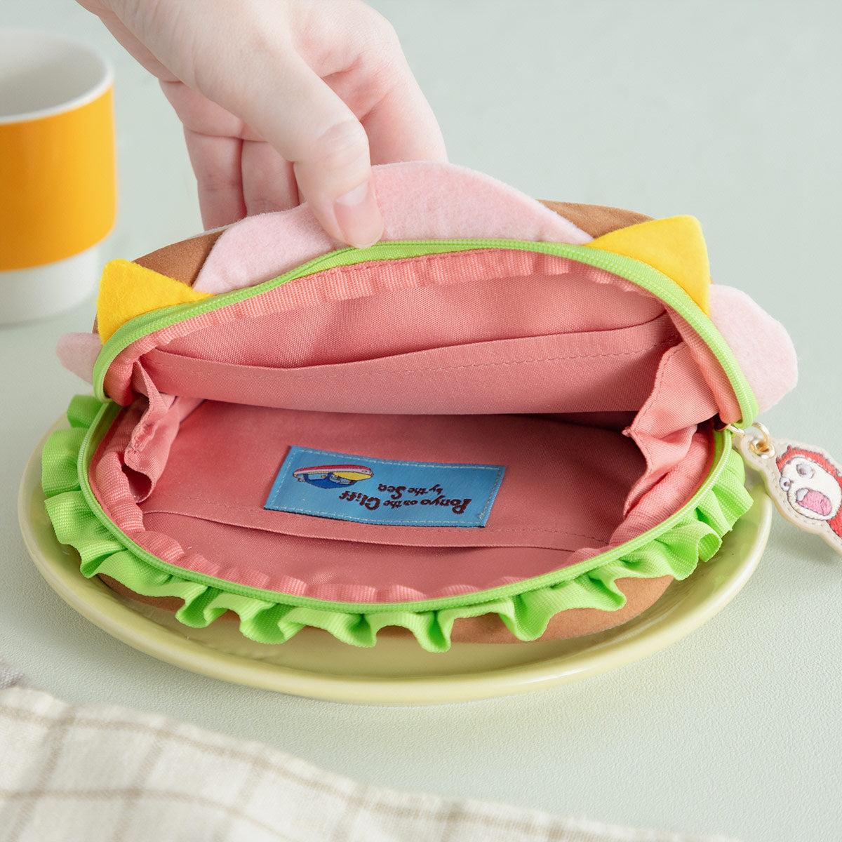 Ponyo on the Cliff Sandwich Pouch