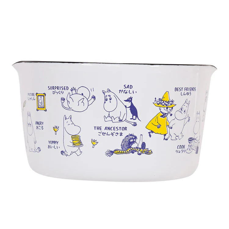 Moomin enamel milk pan 12cm