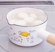 Moomin enamel milk pan 12cm