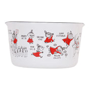 Moomin enamel milk pan 12cm - Little Mey