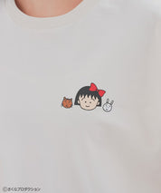 Chibi Maruko-Chan Loungewear (Top and Bottom Set) - Ivory & Pink