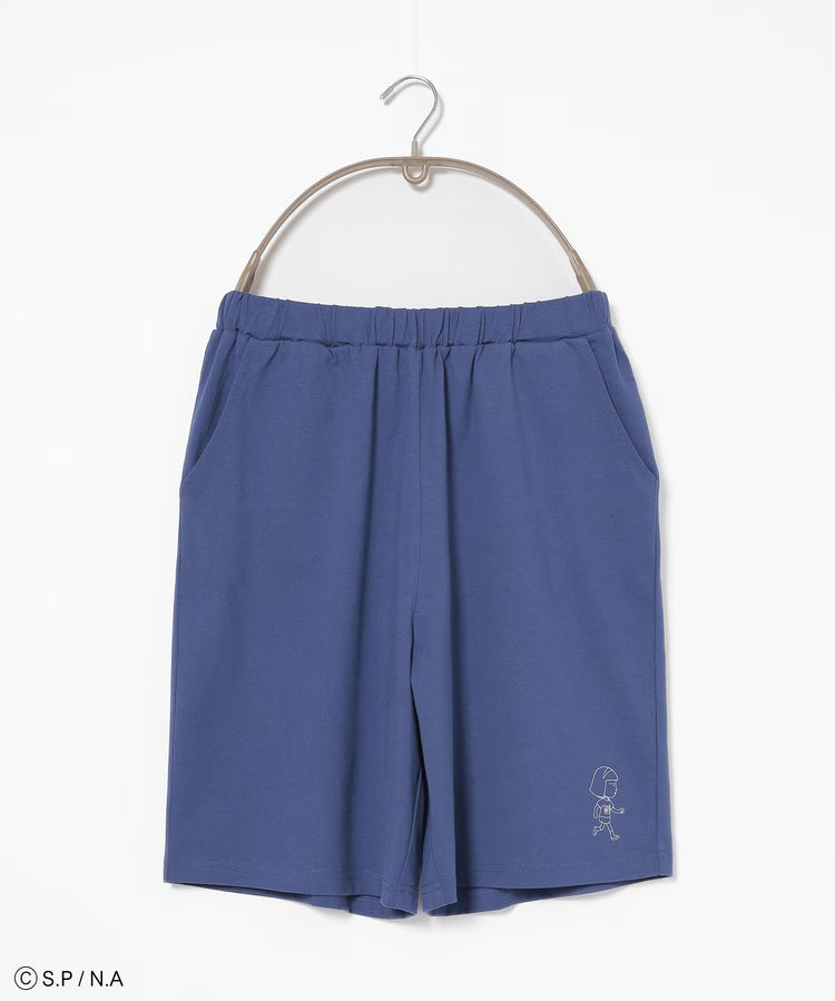 Chibi Maruko-Chan Loungewear (Top and Bottom Set) - Off-White Blue