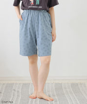 Chibi Maruko-Chan Loungewear (Top and Bottom Set) - Sumikuro & Blue