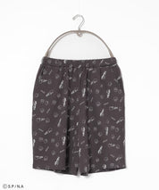 Chibi Maruko-Chan Loungewear (Top and Bottom Set) - Purple & Grey