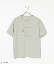 Chibi Maruko-Chan Loungewear (Top and Bottom Set) - Mint & Grey