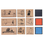 Moomin Stamp Set - Winter in MoominValley