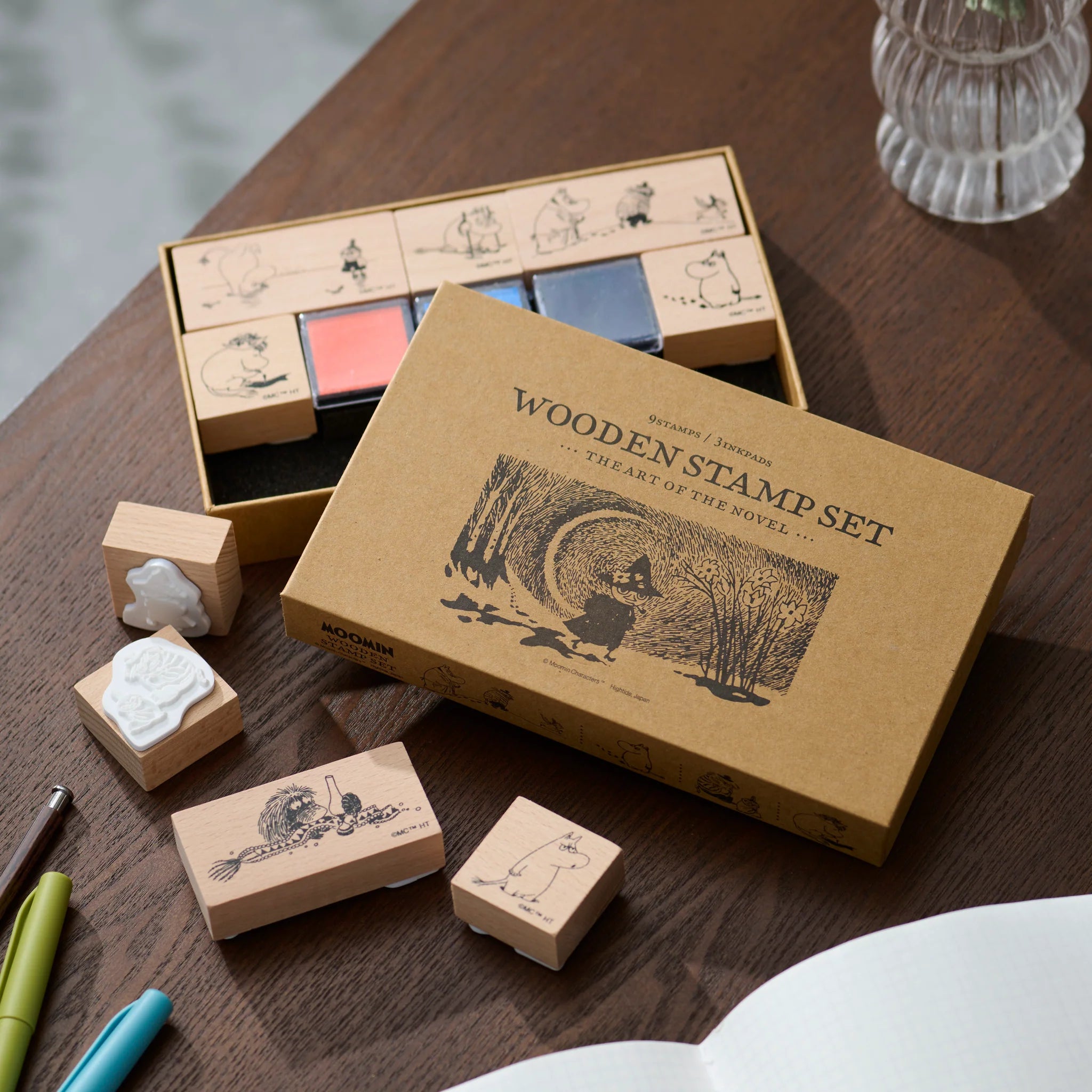 Moomin Stamp Set - Winter in MoominValley