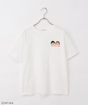 Chibi Maruko-Chan Short Sleeve T-Shirt - Off-white