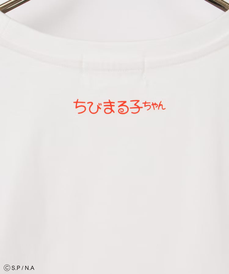Chibi Maruko-Chan Short Sleeve T-Shirt - Off-white