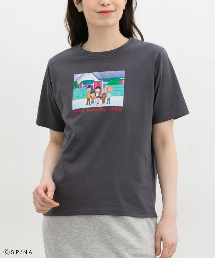 Chibi Maruko-Chan Short Sleeve T-Shirt - Sumikuro