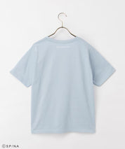 Chibi Maruko-Chan Short Sleeve T-Shirt - Blue