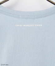 Chibi Maruko-Chan Short Sleeve T-Shirt - Blue