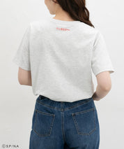 Chibi Maruko-Chan Short Sleeve T-Shirt - Oatmeal