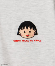 Chibi Maruko-Chan Short Sleeve T-Shirt - Oatmeal