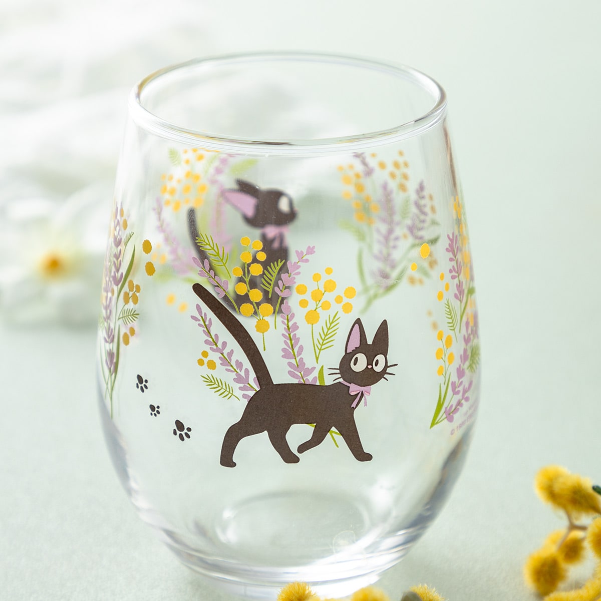 Kiki's Delivery Service Flower Bouquet Glass