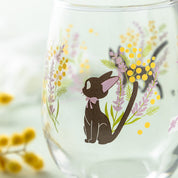 Kiki's Delivery Service Flower Bouquet Glass
