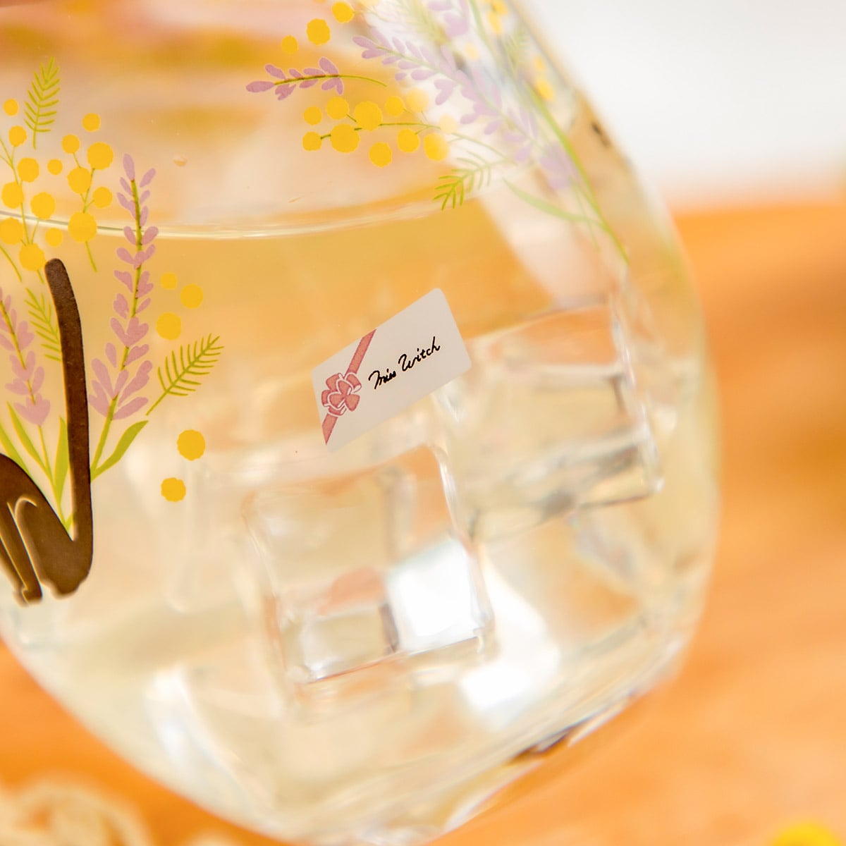 Kiki's Delivery Service Flower Bouquet Glass