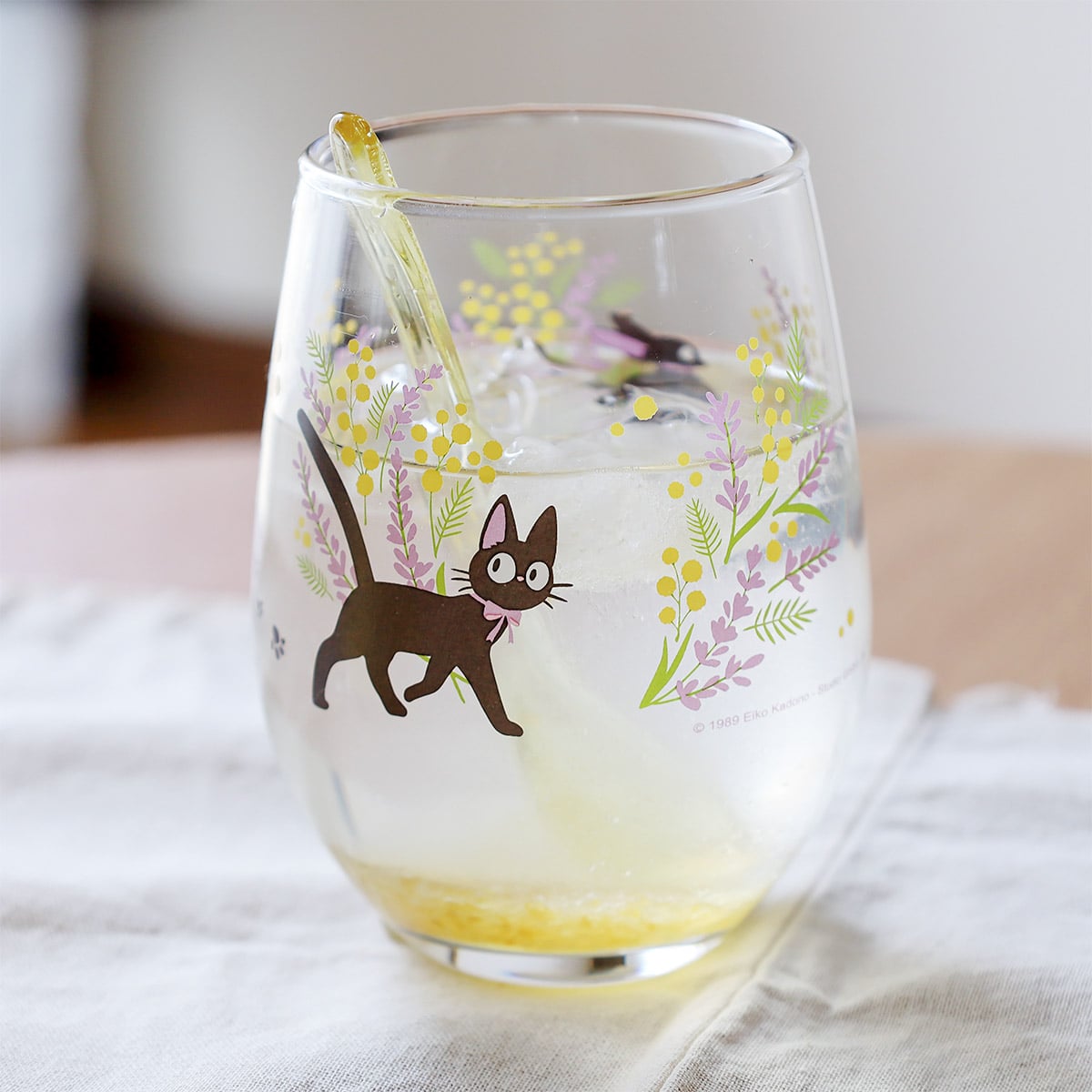 Kiki's Delivery Service Flower Bouquet Glass