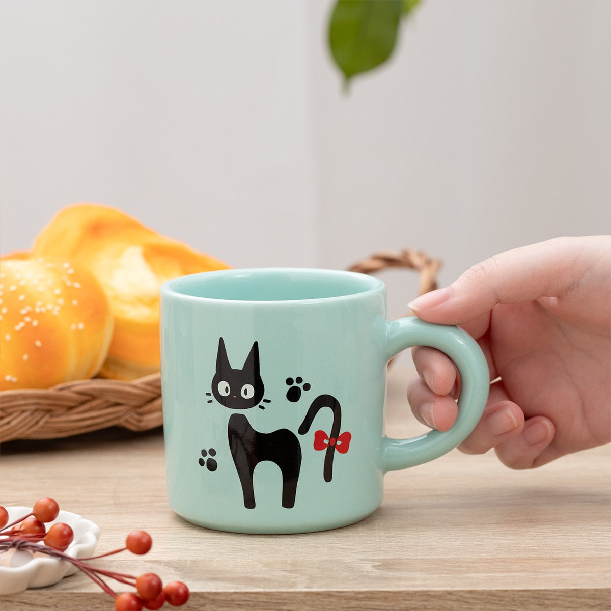 Kiki's Delivery Service - Jiji's Blue mug