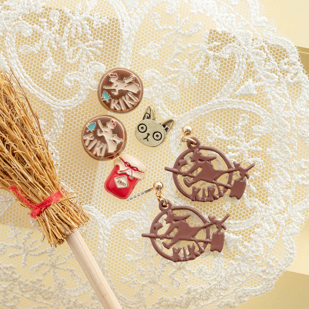 Kiki's Delivery Service 6 Pieces Set Earrings