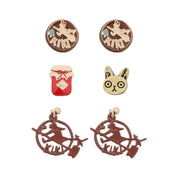 Kiki's Delivery Service 6 Pieces Set Earrings