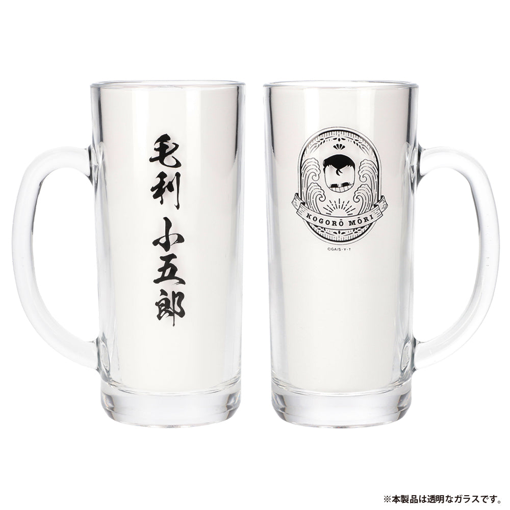 Detective Conan Kogoro Mouri's Mug Glass