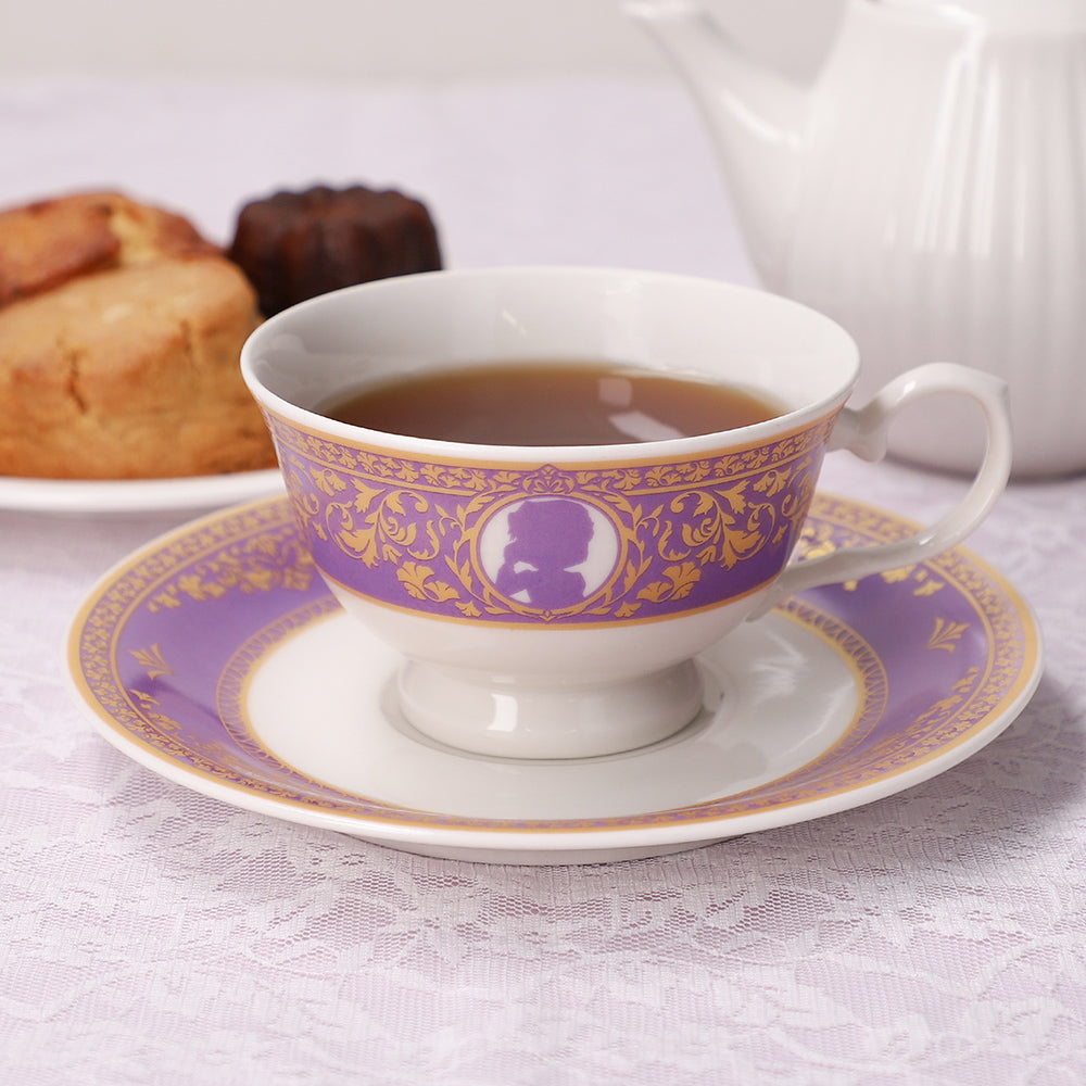 Detective Conan Antique Teacup & Saucer - Ai Haibara