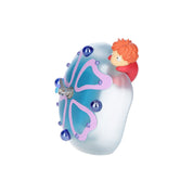 Ponyo on the Cliff - Ponyo's Jellyfish Table Clock