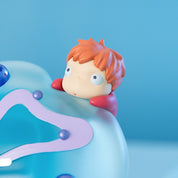Ponyo on the Cliff - Ponyo's Jellyfish Table Clock