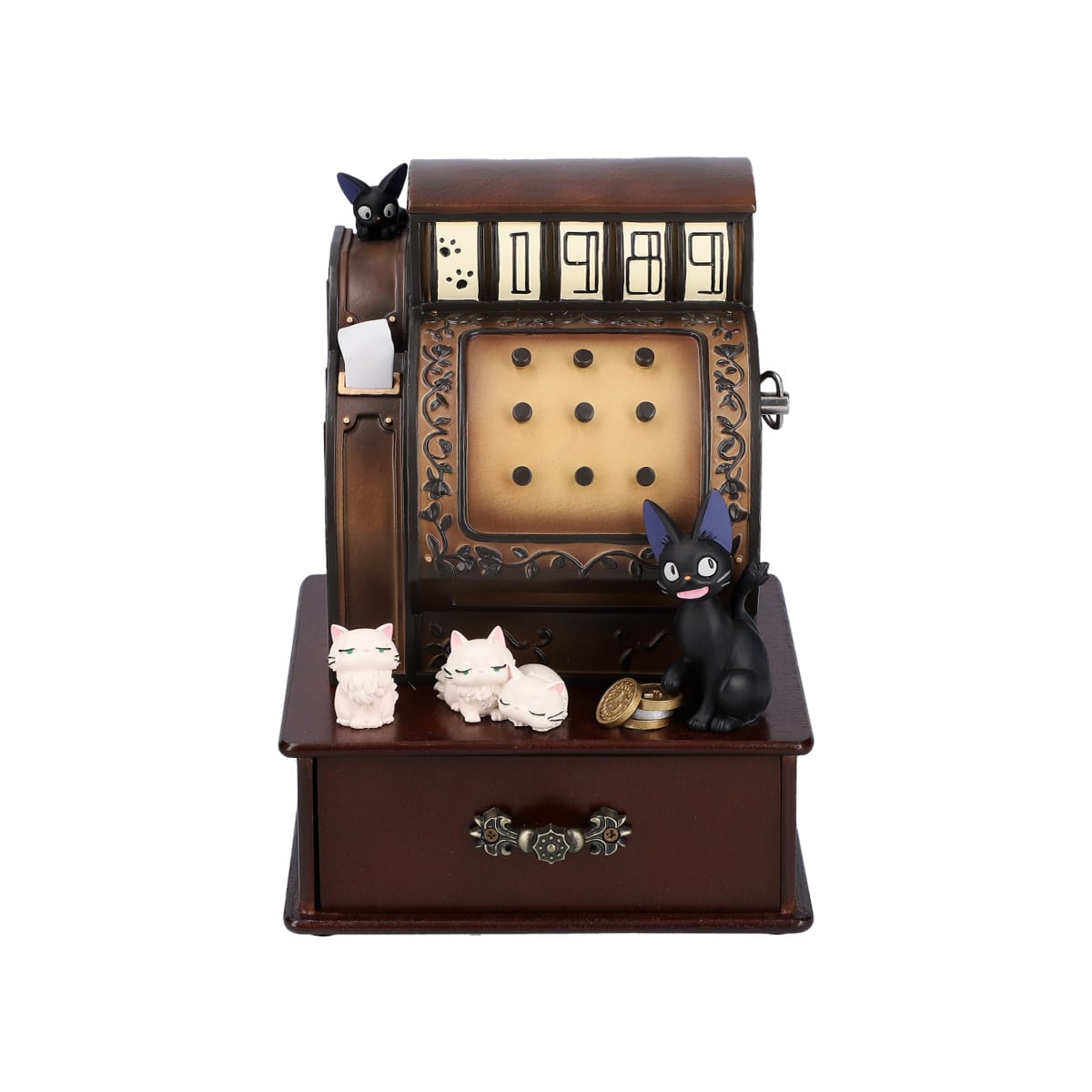 Kikis Delivery Service Music Box - Jiji & Lily and the children
