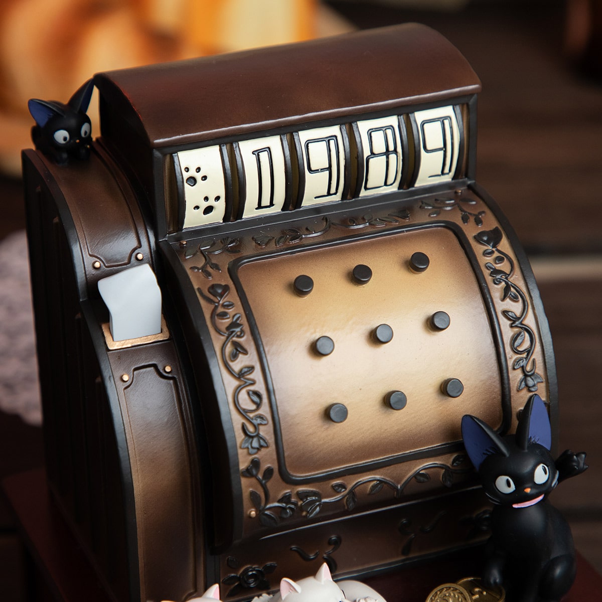 Kikis Delivery Service Music Box - Jiji & Lily and the children