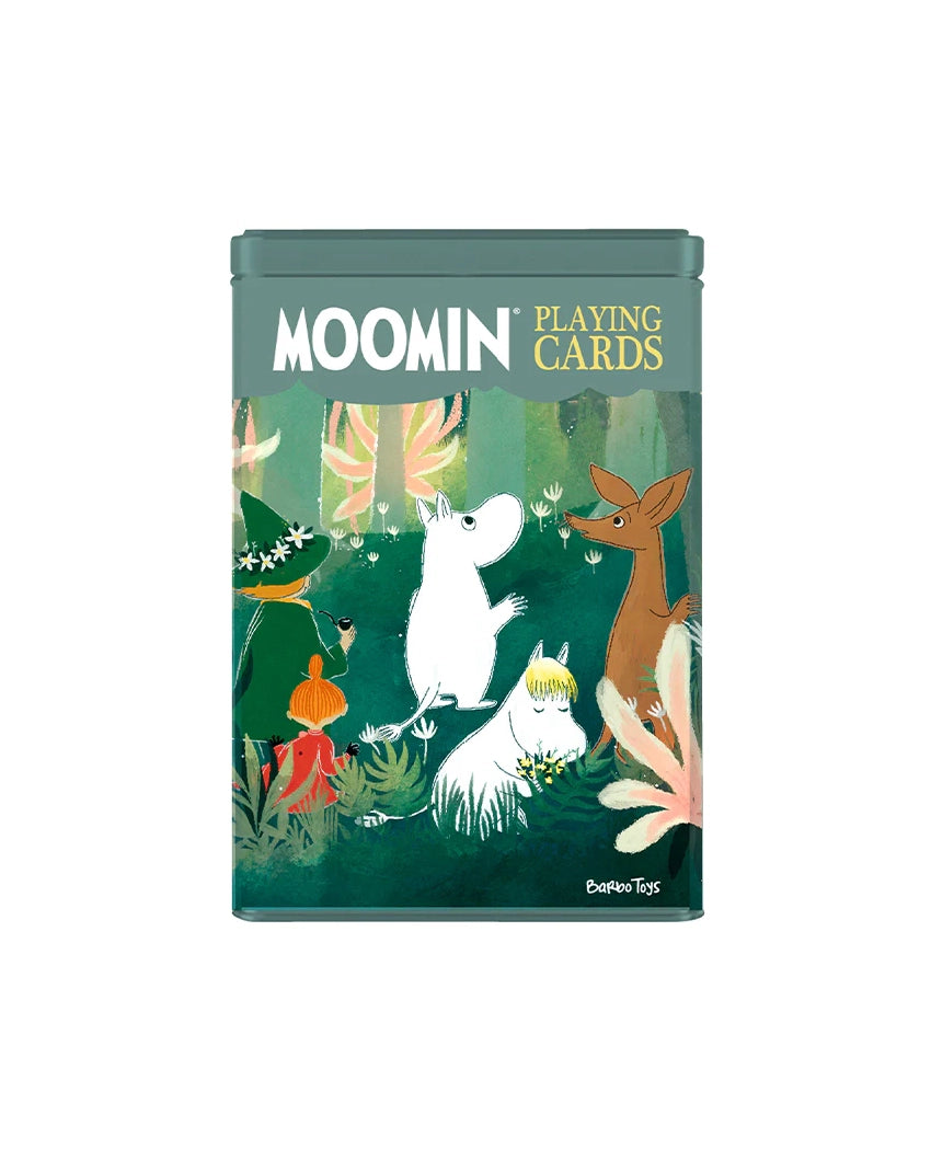 The Moomin Valley Playing Card Can Case - Forest
