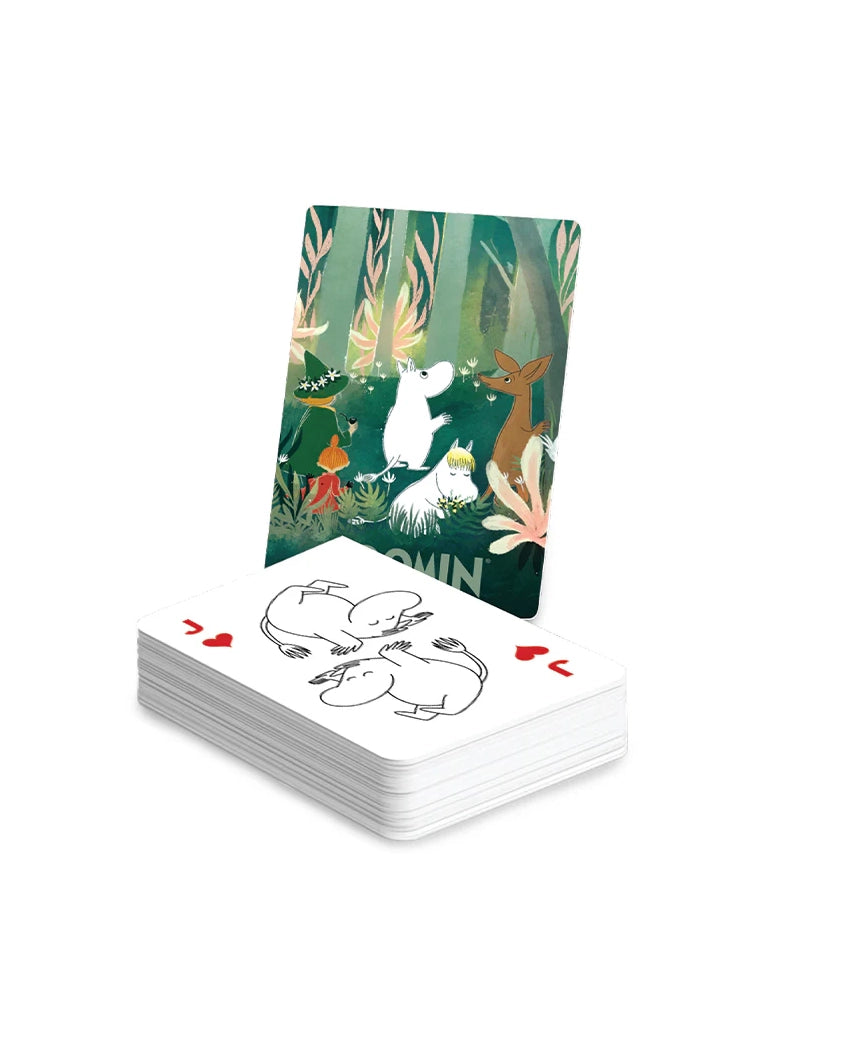The Moomin Valley Playing Card Can Case - Forest