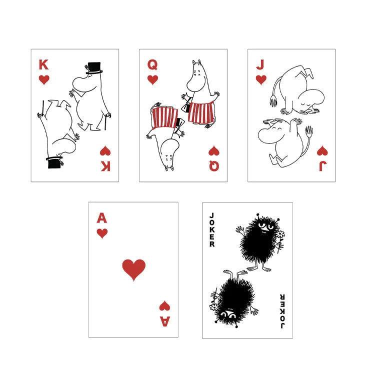 The Moomin Valley Playing Card Can Case - Forest