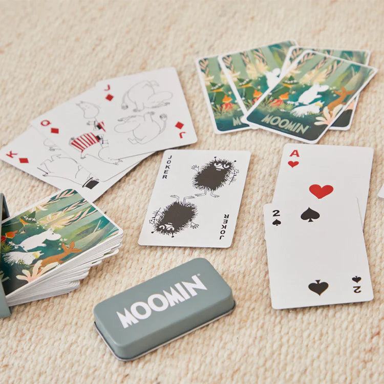 The Moomin Valley Playing Card Can Case - Forest
