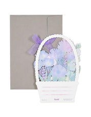 Sanrio Kuromi Flower Basket Greeting Card