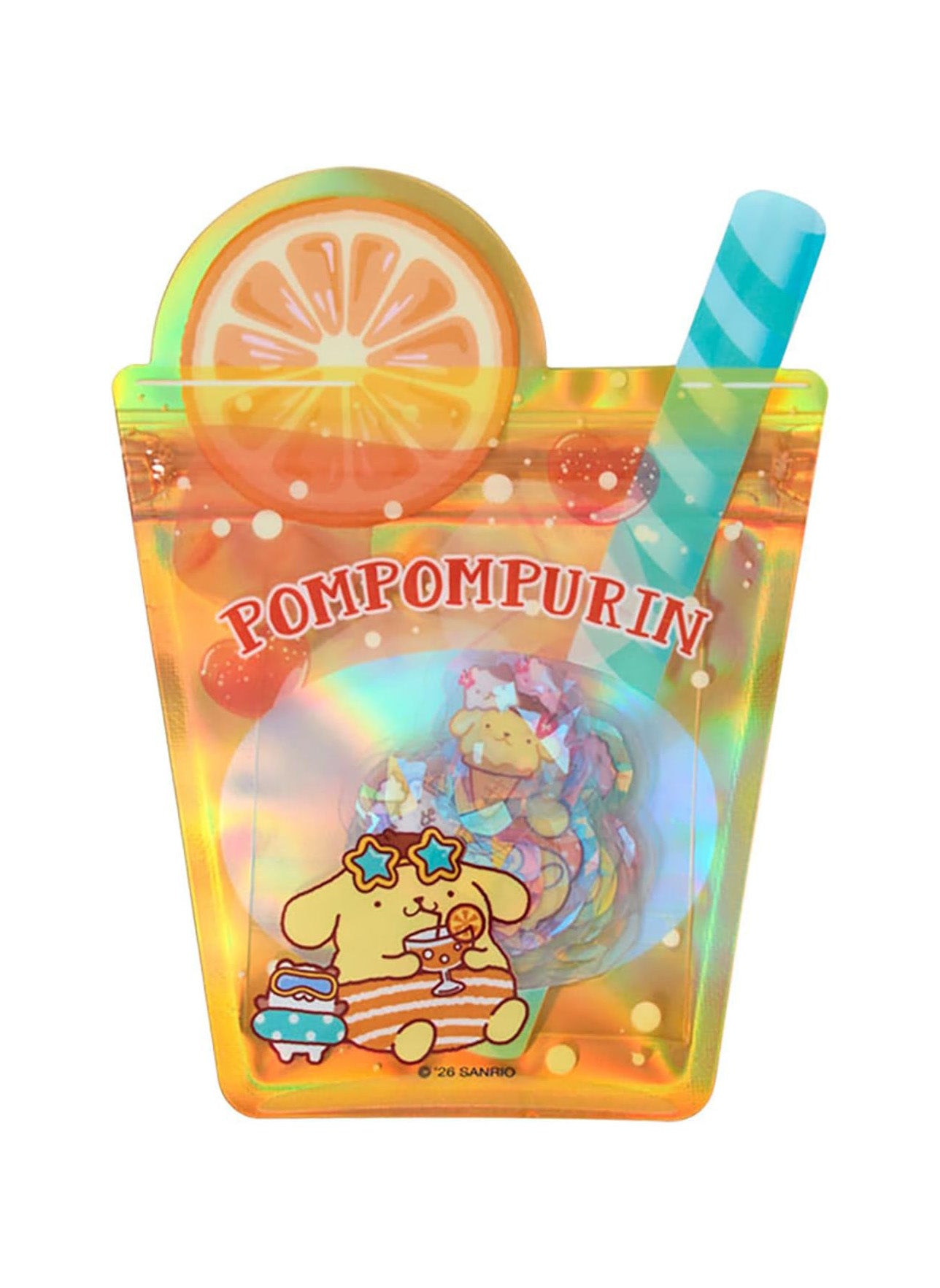 Sanrio Summer Seal - Pompompurin