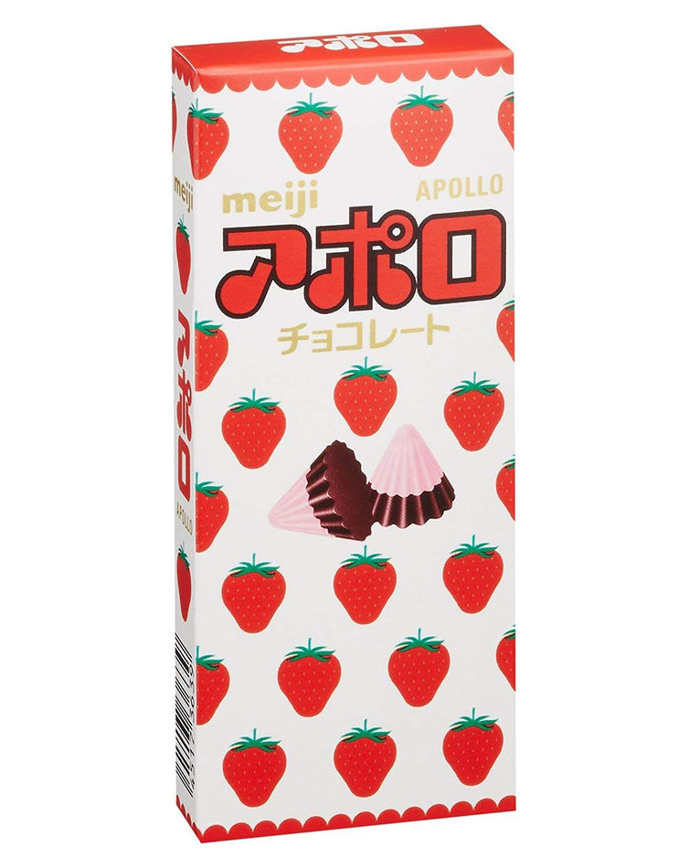 meiji Apollo Strawberry Chocolate