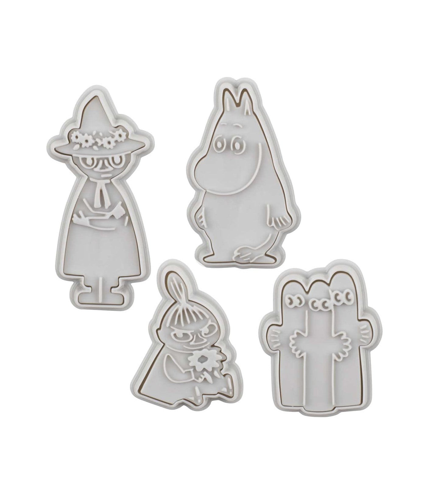 Moomin Cookie Cutter Mold 4-Piece Set