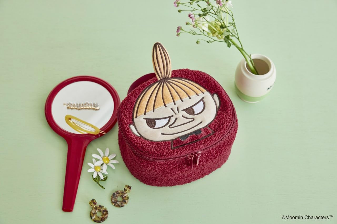 The moomin valley Mokomoko Pouch BOOK - Little My